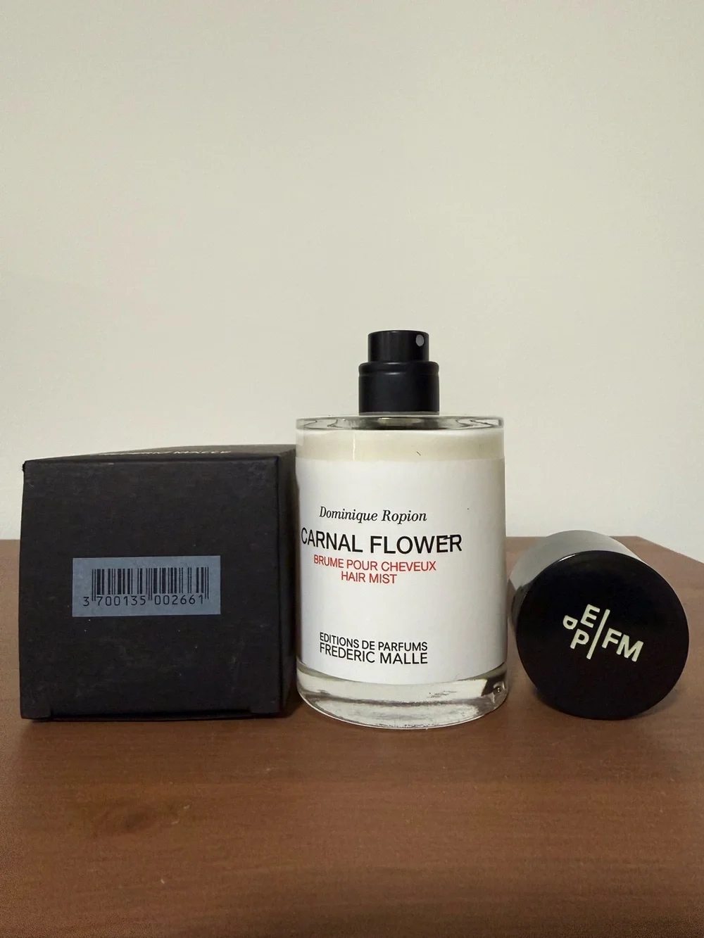 Frederic Malle CARNAL FLOWER Hair Mist, 100ml/ 3.4 fl oz, NIB Authentic